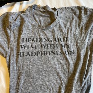 John Mayer concert shirt